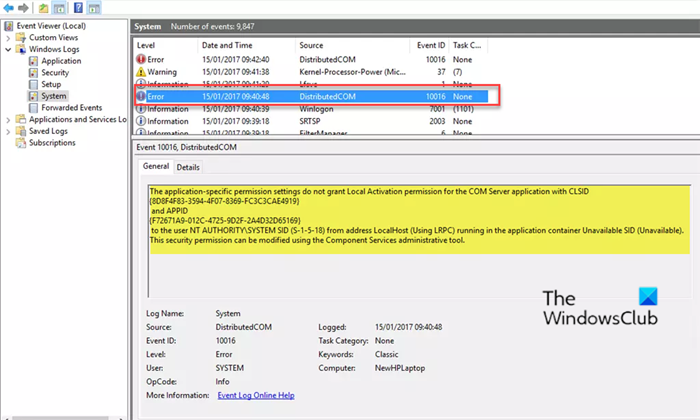 Журнал событий 10016 windows. Код события 10016. Ошибка DISTRIBUTEDCOM код события 10016 Windows. EVENTID. DCOM settings Windows 10.