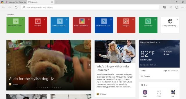 Как восстановить вкладки в microsoft edge