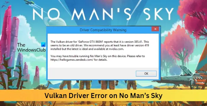 No mans sky vulkan